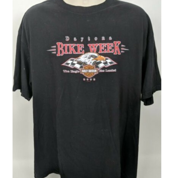 VTG Harley Davidson Daytona Beach Bike Week Shirt - Picture 2 of 6